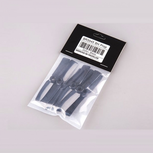 BeeRotor 3.5x4.5" Bullnose Propeller - Black(4pairs/bag)