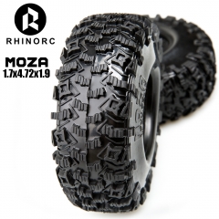 1 Pair MOZA 1.7 x 4.72 1.9 Inch Competition Tires Super Sticky