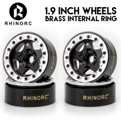 24.5mm Narrow Brass & Aluminum 127g 1.9" Beadlock Wheel Rim (WH1911)