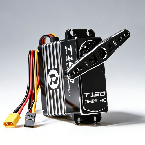 T150 17V 2196 oz Brushless Direct Power Servo 158KG T150 17V 2196 oz Brushless Direct Power Servo 158KG